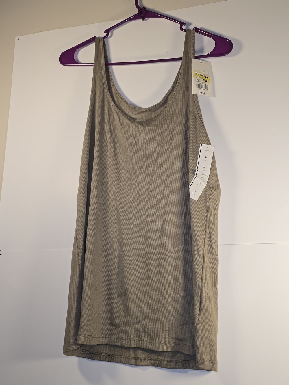 Sleeveless Women's Tank Top in Olive A New Day